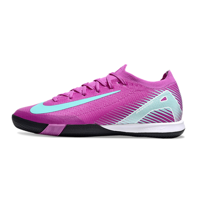 Chuteira Futsal Nike Air Zoom Mercurial Vapor 16 Elite IC Rosa e Verde