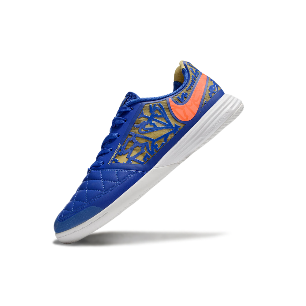 Chuteira Futsal Nike Lunar Gato II IC Azul