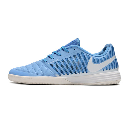 Chuteira Futsal Nike Lunar Gato II IC Azul e Branca