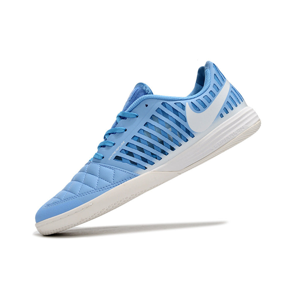 Chuteira Futsal Nike Lunar Gato II IC Azul e Branca