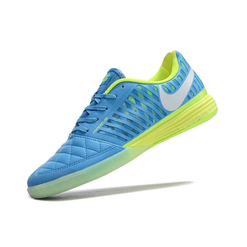 Chuteira Futsal Nike Lunar Gato II IC Azul e Verde