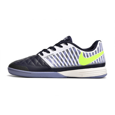 Chuteira Futsal Nike Lunar Gato II IC Azul, Branca e Verde