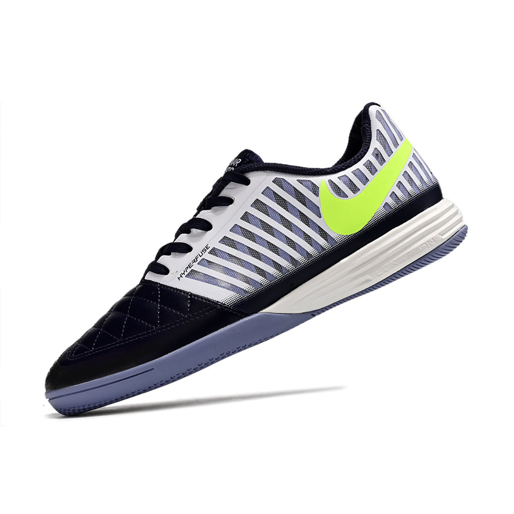 Chuteira Futsal Nike Lunar Gato II IC Azul, Branca e Verde