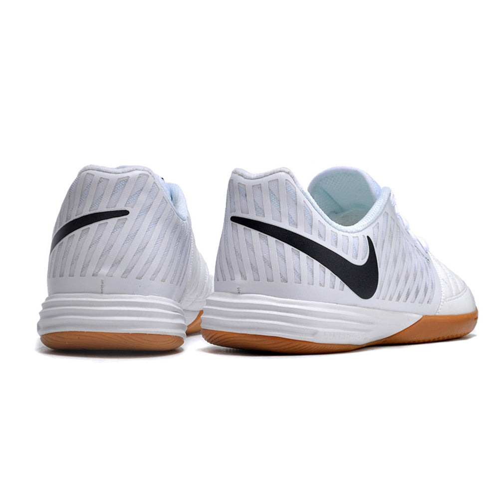 Chuteira Futsal Nike Lunar Gato II IC Branca e Preta