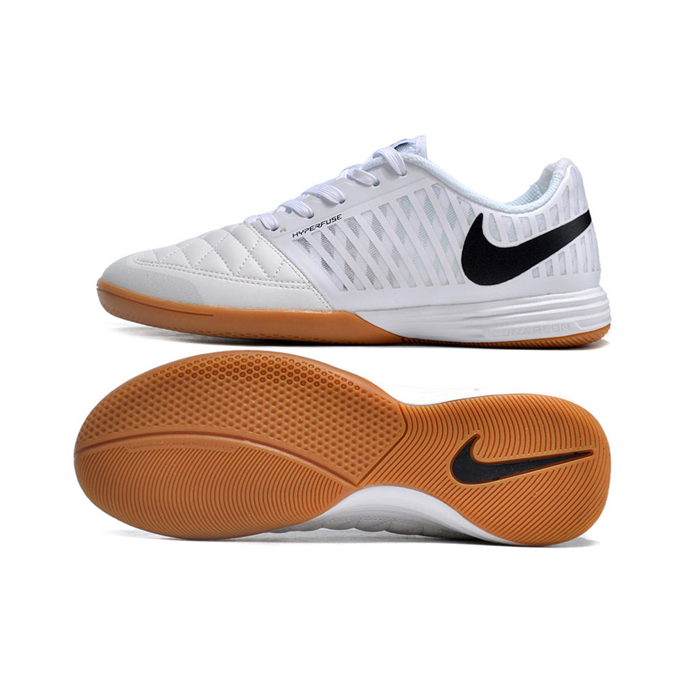 Chuteira Futsal Nike Lunar Gato II IC Branca e Preta