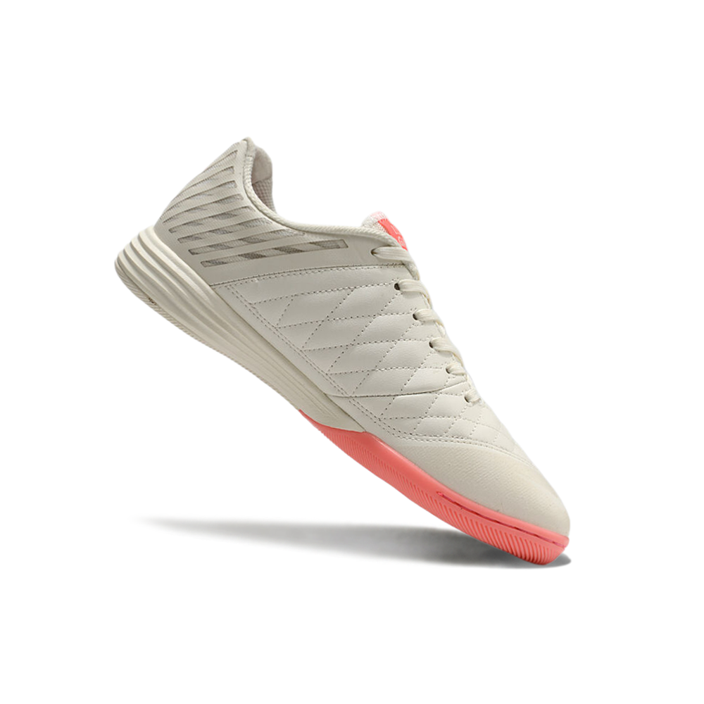 Chuteira Futsal Nike Lunar Gato II IC Cinza e Rosa