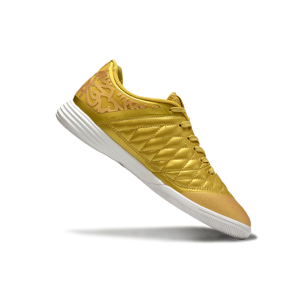 Chuteira Futsal Nike Lunar Gato II IC Dourada