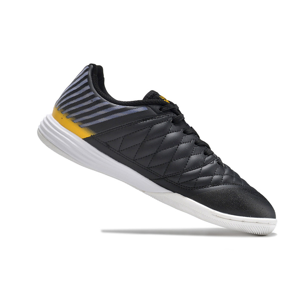 Chuteira Futsal Nike Lunar Gato II IC Preta e Amarela