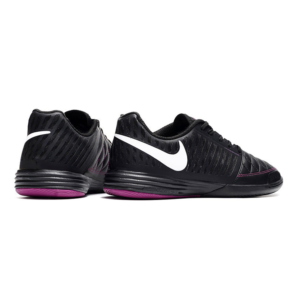 Chuteira Futsal Nike Lunar Gato II IC Preta e Roxa
