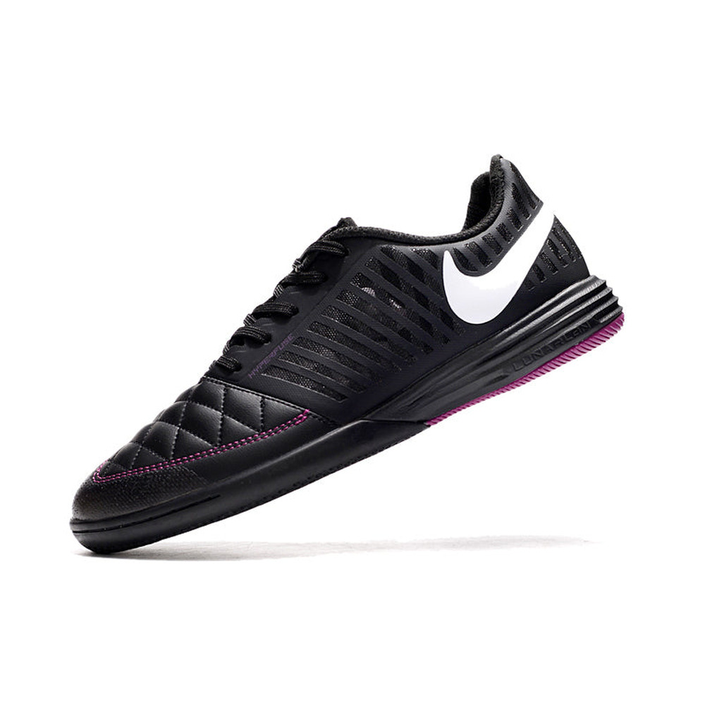 Chuteira Futsal Nike Lunar Gato II IC Preta e Roxa