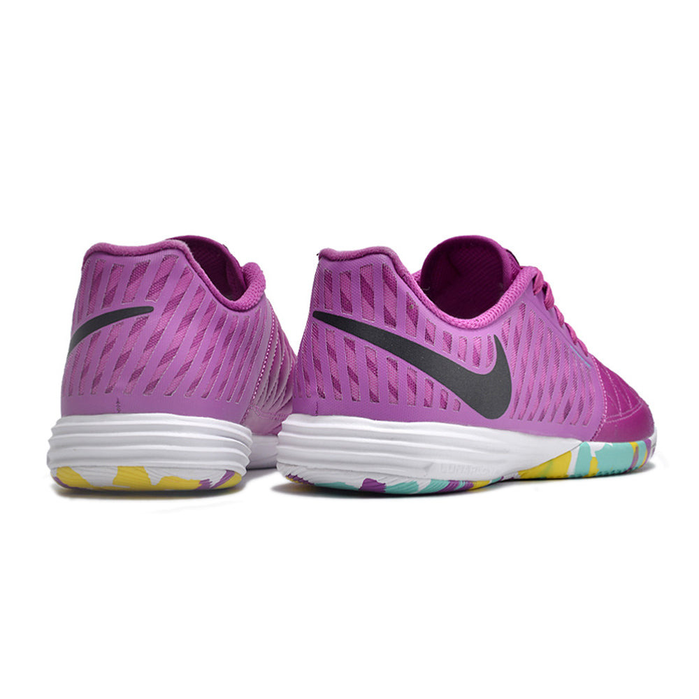 Chuteira Futsal Nike Lunar Gato II IC Roxa e Branca