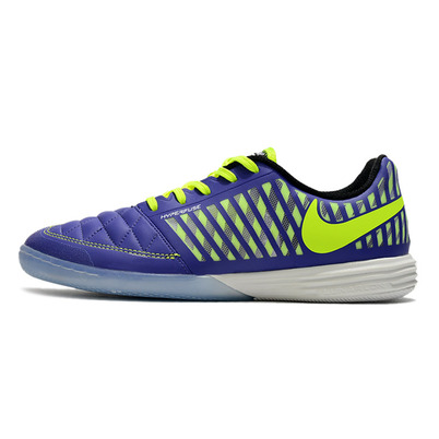 Chuteira Futsal Nike Lunar Gato II IC Roxa e Verde