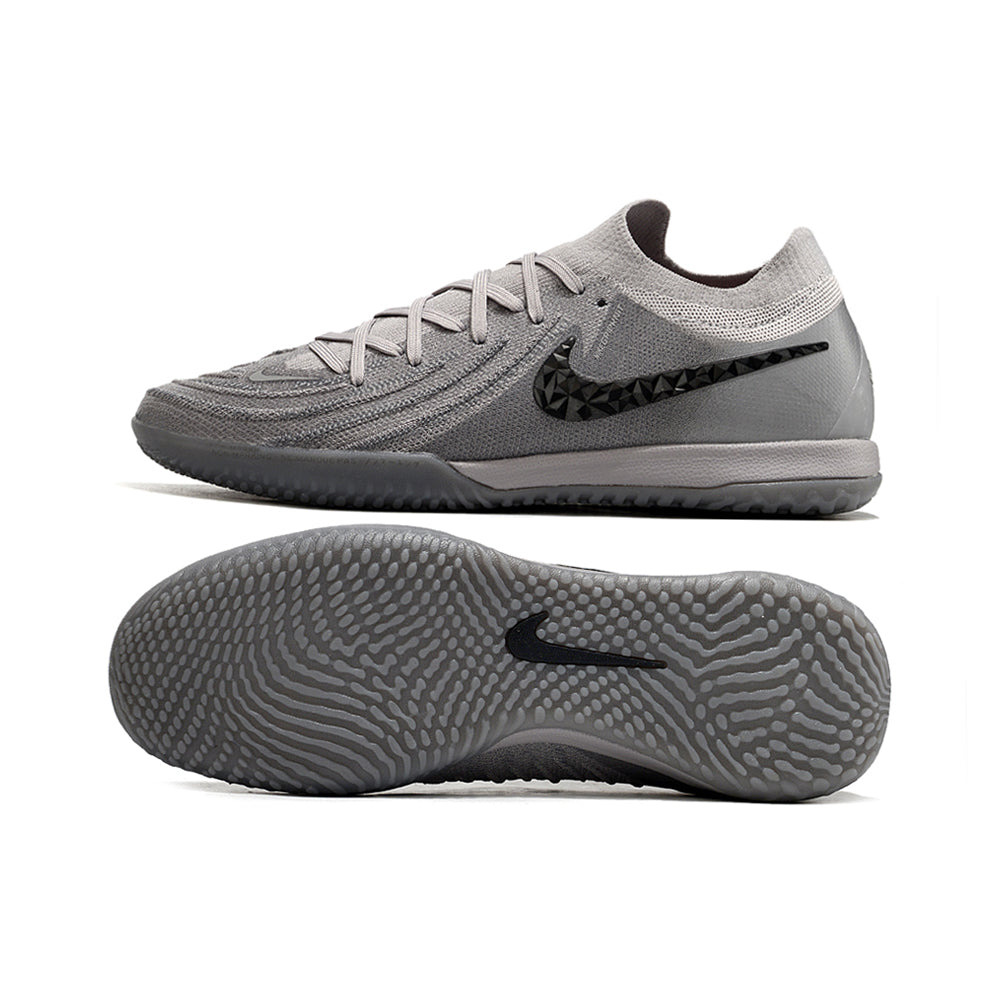 Chuteira Futsal Nike Phantom GX 2 Elite IC Cinza 