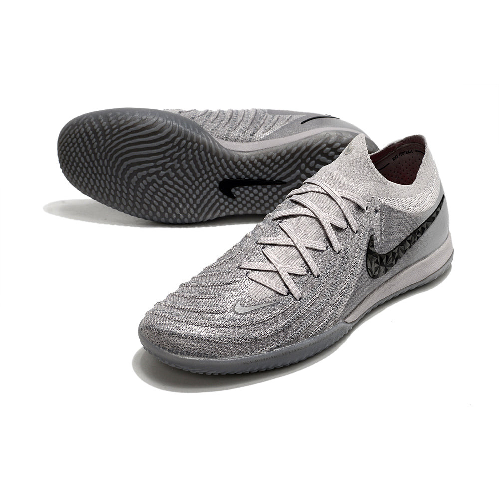 Chuteira Futsal Nike Phantom GX 2 Elite IC Cinza 