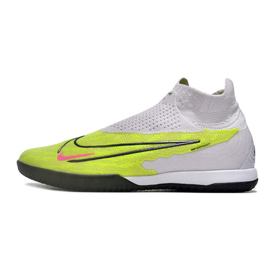 Chuteira Futsal Nike Phantom GX DF Elite IC Cinza e Azul 