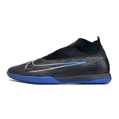 Chuteira Futsal Nike Phantom GX DF Elite IC Preta e Azul 
