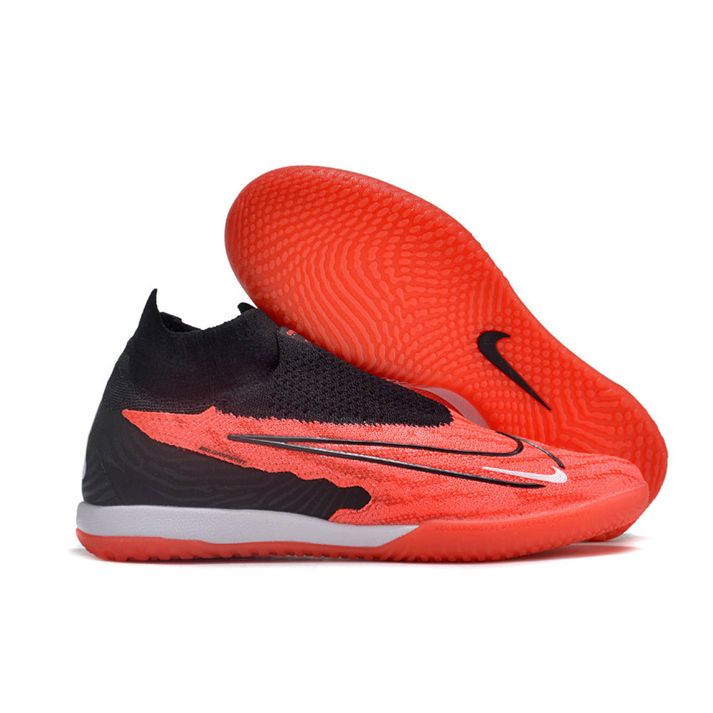 Chuteira Futsal Nike Phantom GX DF Elite IC Preta e Vermelha 