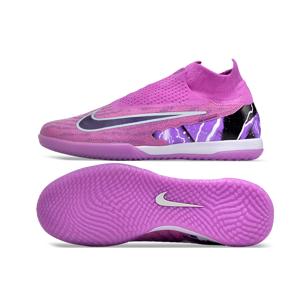 Chuteira Futsal Nike Phantom GX DF Elite IC Roxa 