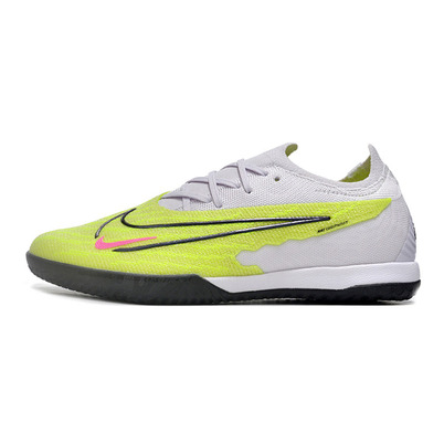 Chuteira Futsal Nike Phantom GX Elite IC Cinza e Azul 