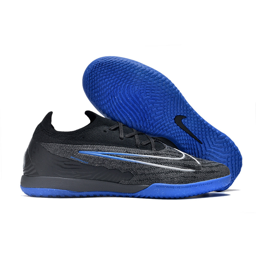 Chuteira Futsal Nike Phantom GX Elite IC Preta e Azul 