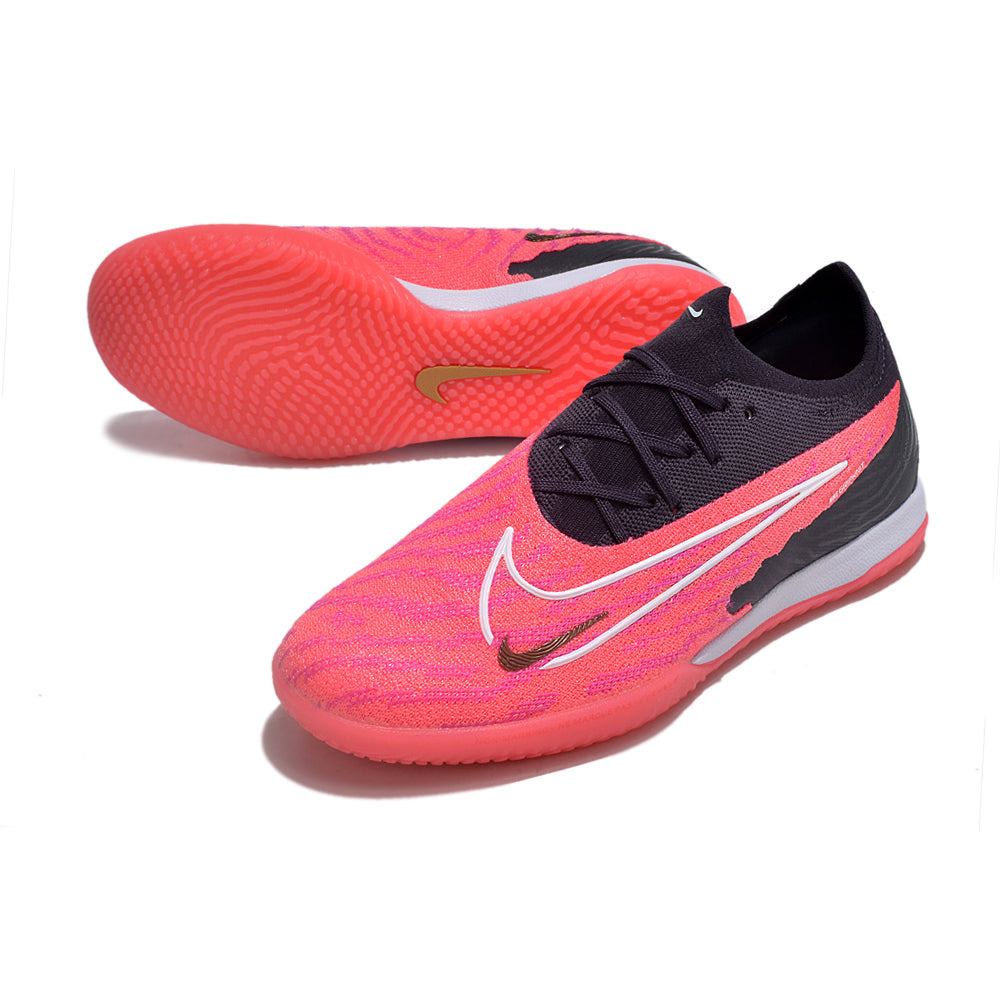 Chuteira Futsal Nike Phantom GX Elite IC Preta e Rosa 