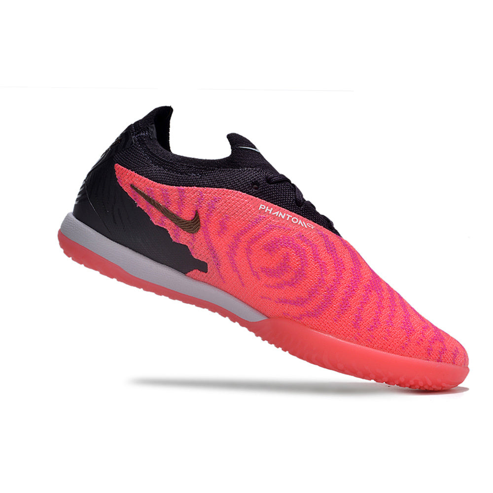Chuteira Futsal Nike Phantom GX Elite IC Preta e Rosa 