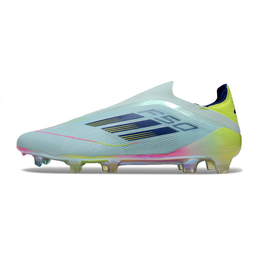 Chuteira Campo Adidas F50 LL FG Branca e Colorida 