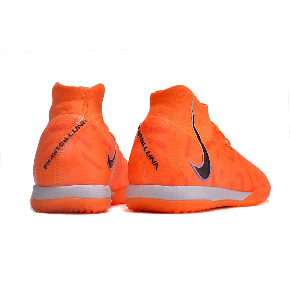 Chuteira Futsal Nike Phantom Luna Elite IC Laranja 