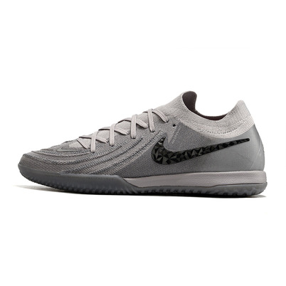 Chuteira Futsal Nike Phantom GX 2 Elite IC Cinza e Preta 