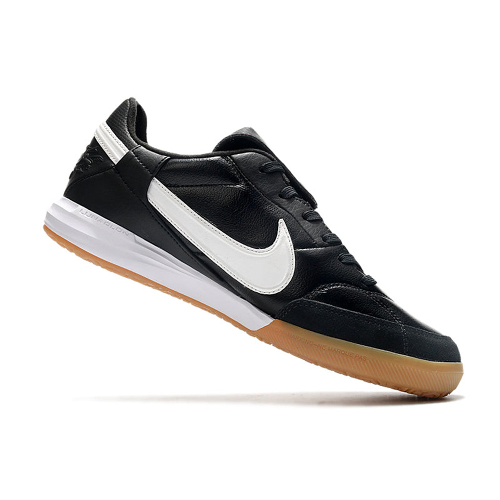 Chuteira Futsal Nike Premier 3 IC Preta e Branca