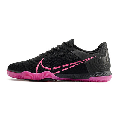 Chuteira Futsal Nike React Gato IC Preto e Rosa