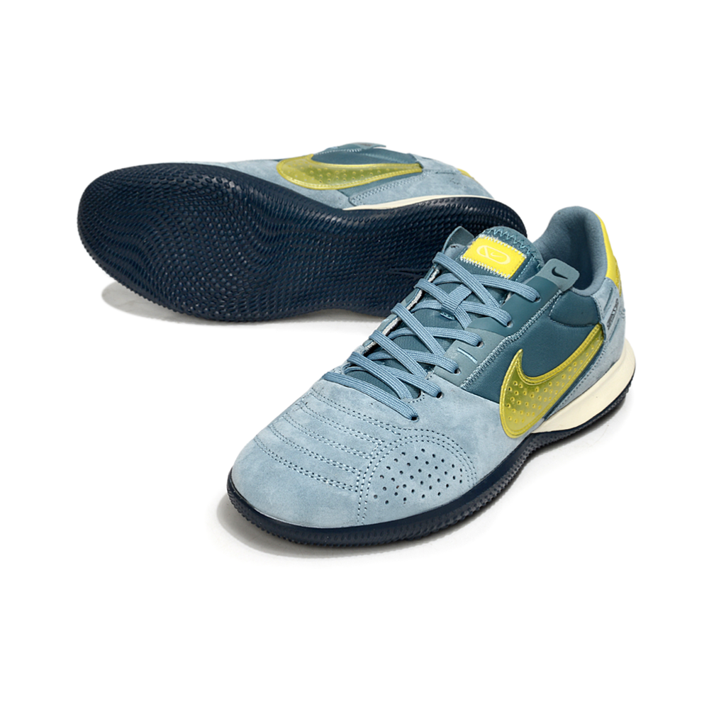 Chuteira Futsal Nike StreetGato IC Azul e Amarelo