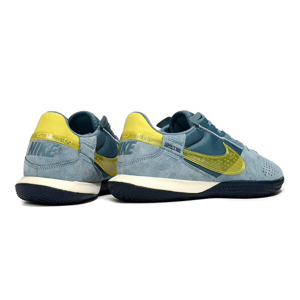 Chuteira Futsal Nike StreetGato IC Azul e Amarelo