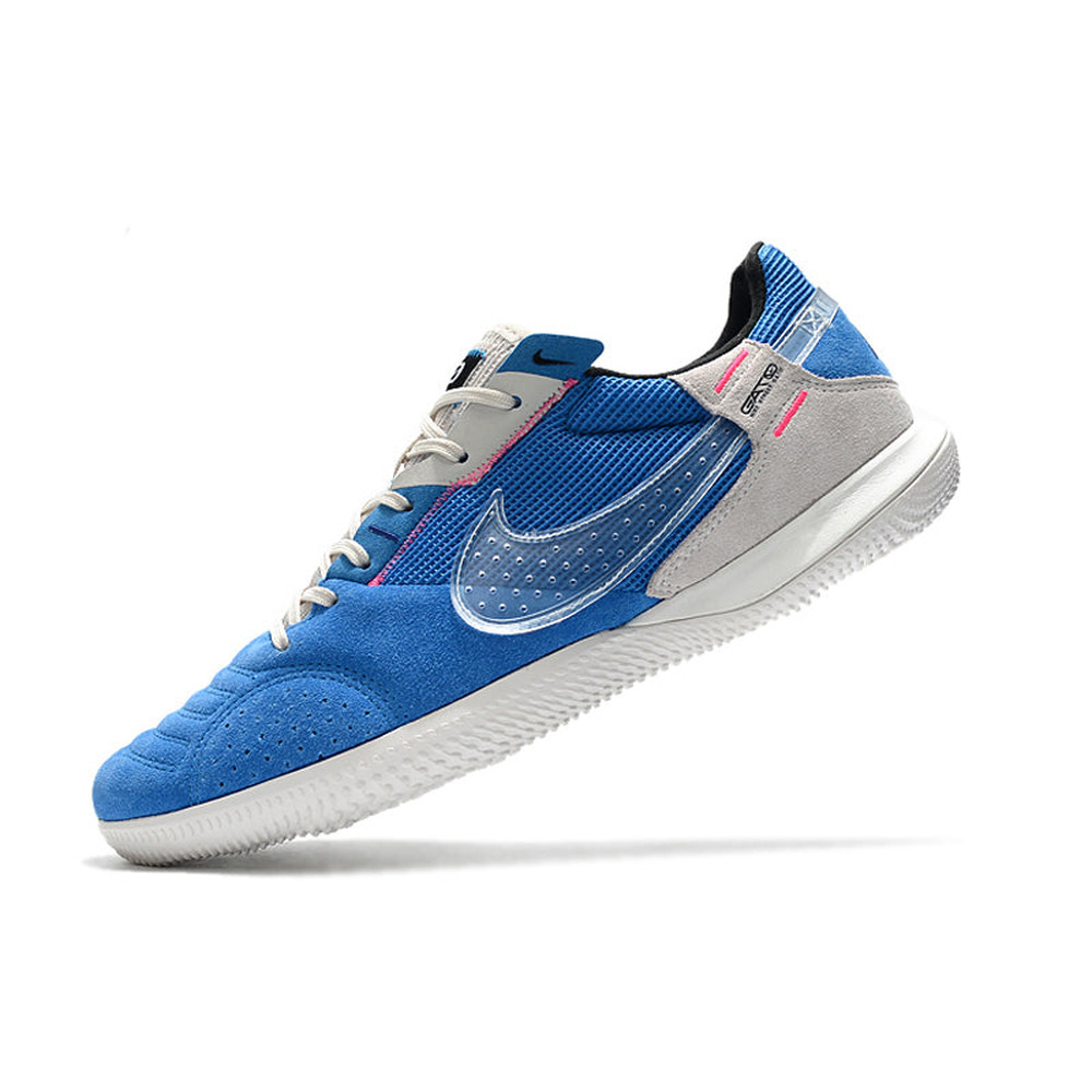 Chuteira Futsal Nike StreetGato IC Azul e Cinza