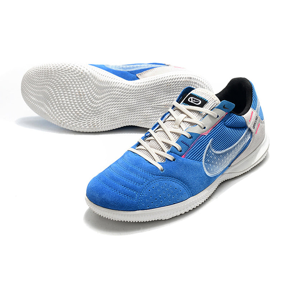 Chuteira Futsal Nike StreetGato IC Azul e Cinza