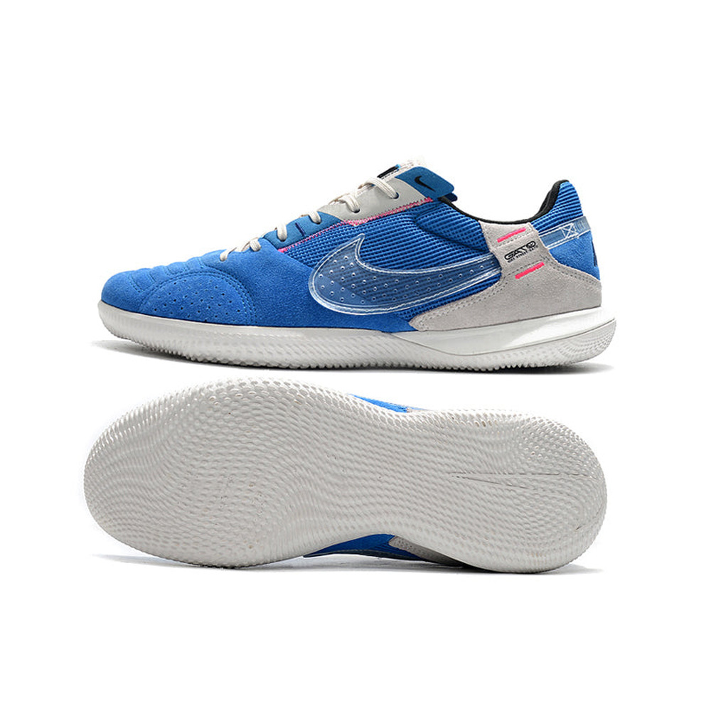 Chuteira Futsal Nike StreetGato IC Azul e Cinza