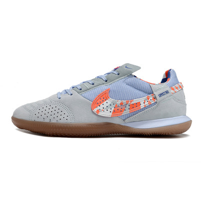 Chuteira Futsal Nike StreetGato IC Azul e Laranja
