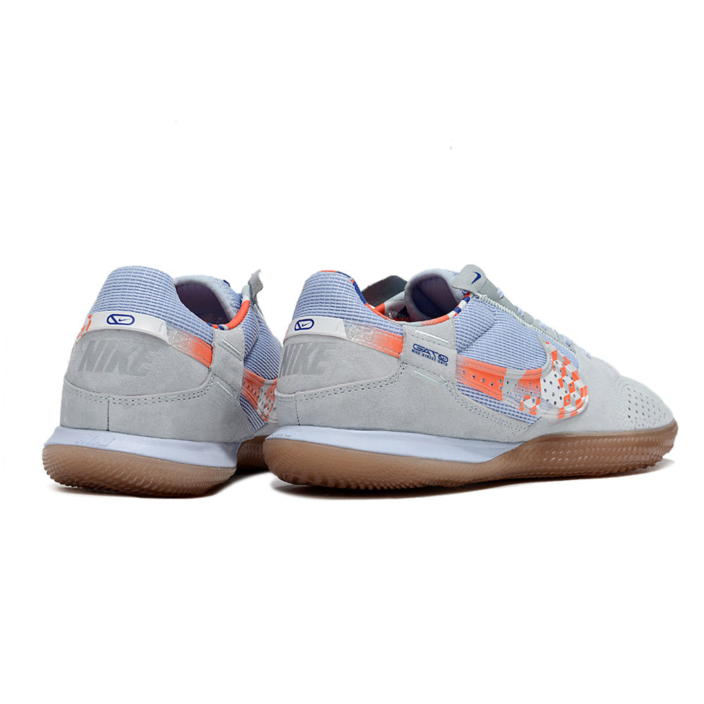 Chuteira Futsal Nike StreetGato IC Azul e Laranja