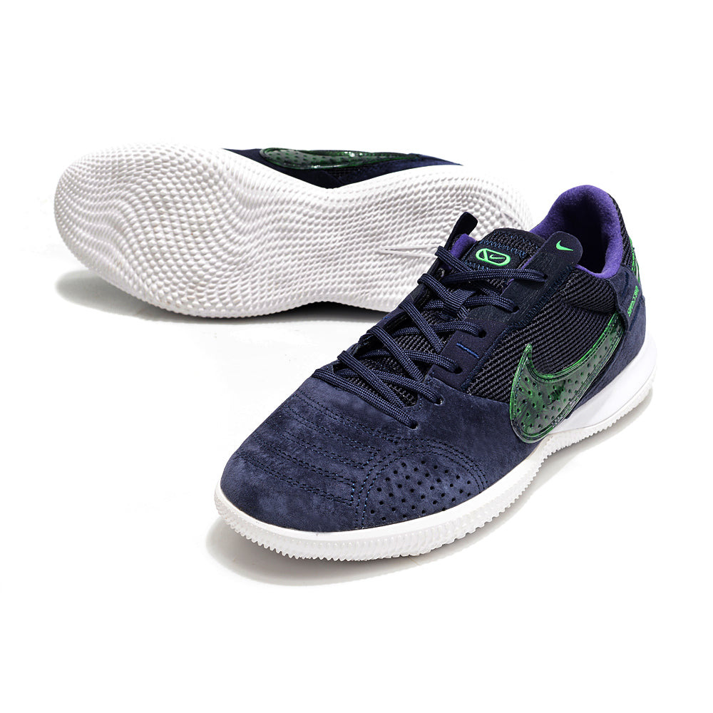 Chuteira Futsal Nike StreetGato IC Azul e Verde
