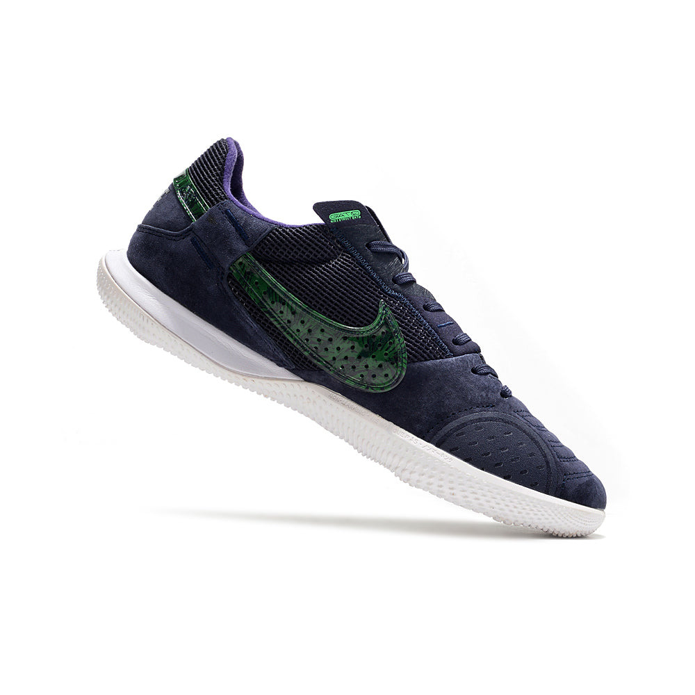 Chuteira Futsal Nike StreetGato IC Azul e Verde