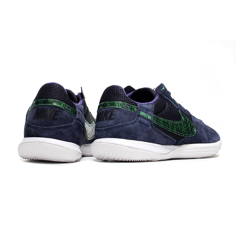 Chuteira Futsal Nike StreetGato IC Azul e Verde