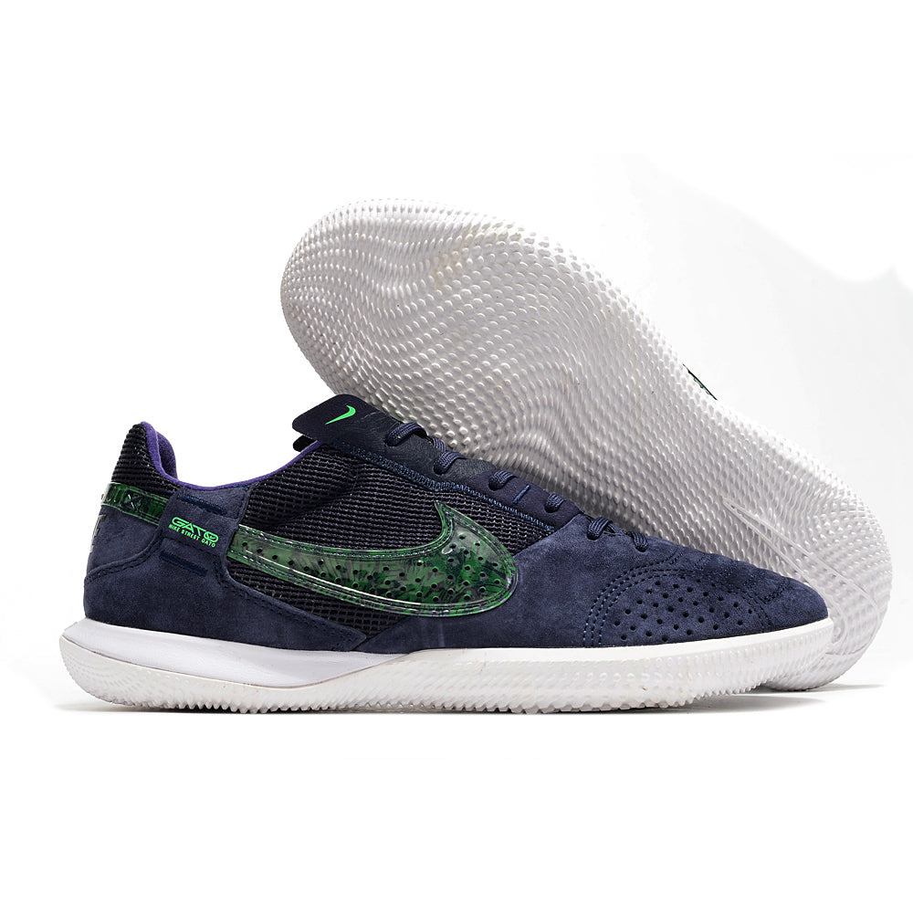 Chuteira Futsal Nike StreetGato IC Azul e Verde