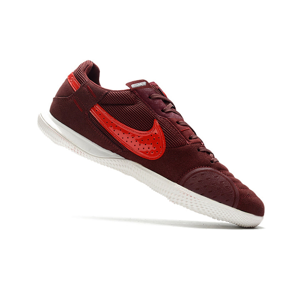 Chuteira Futsal Nike StreetGato IC Bordo e Vermelho