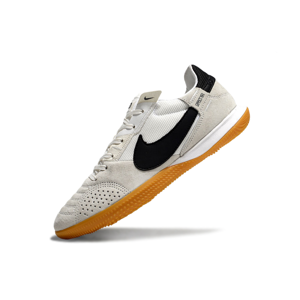 Chuteira Futsal Nike StreetGato IC Branca e Preta