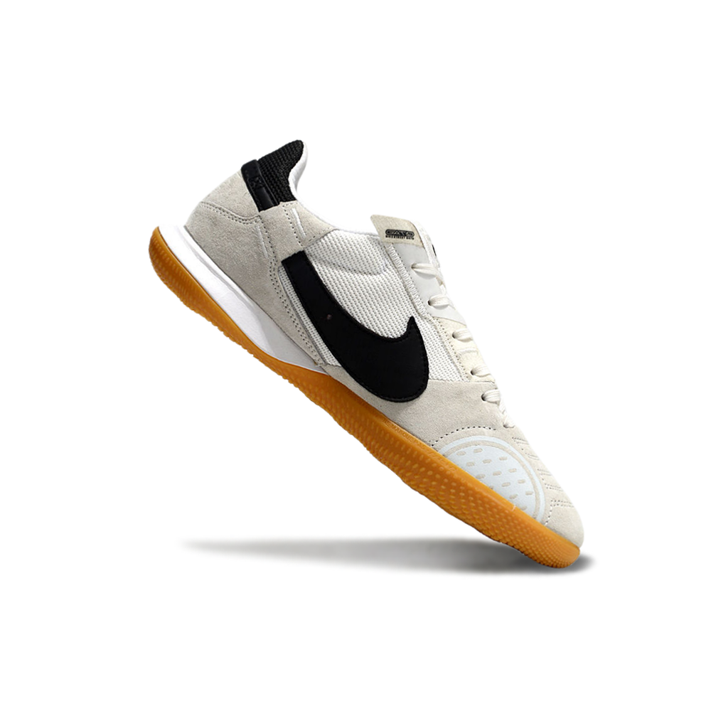 Chuteira Futsal Nike StreetGato IC Branca e Preta