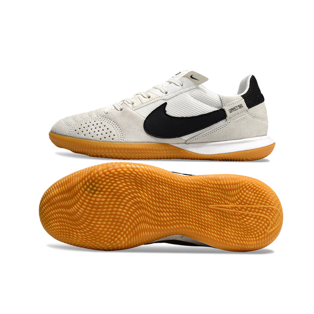 Chuteira Futsal Nike StreetGato IC Branca e Preta
