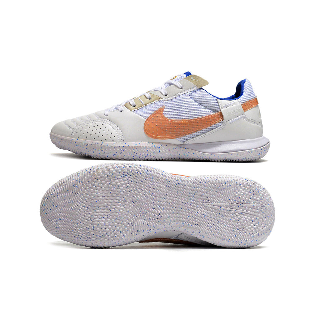 Chuteira Futsal Nike StreetGato IC Branca e Rosa