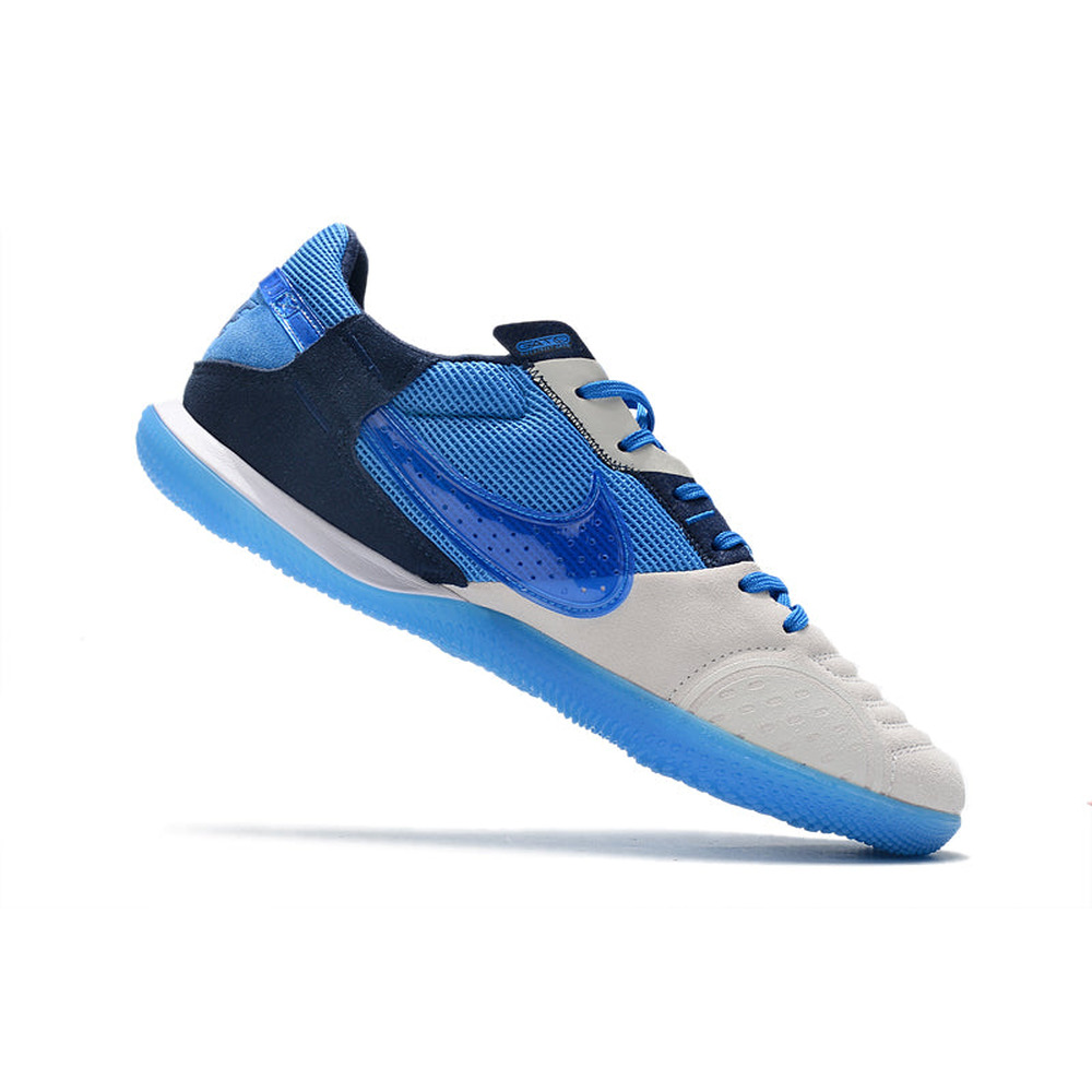 Chuteira Futsal Nike StreetGato IC Cinza e Azul
