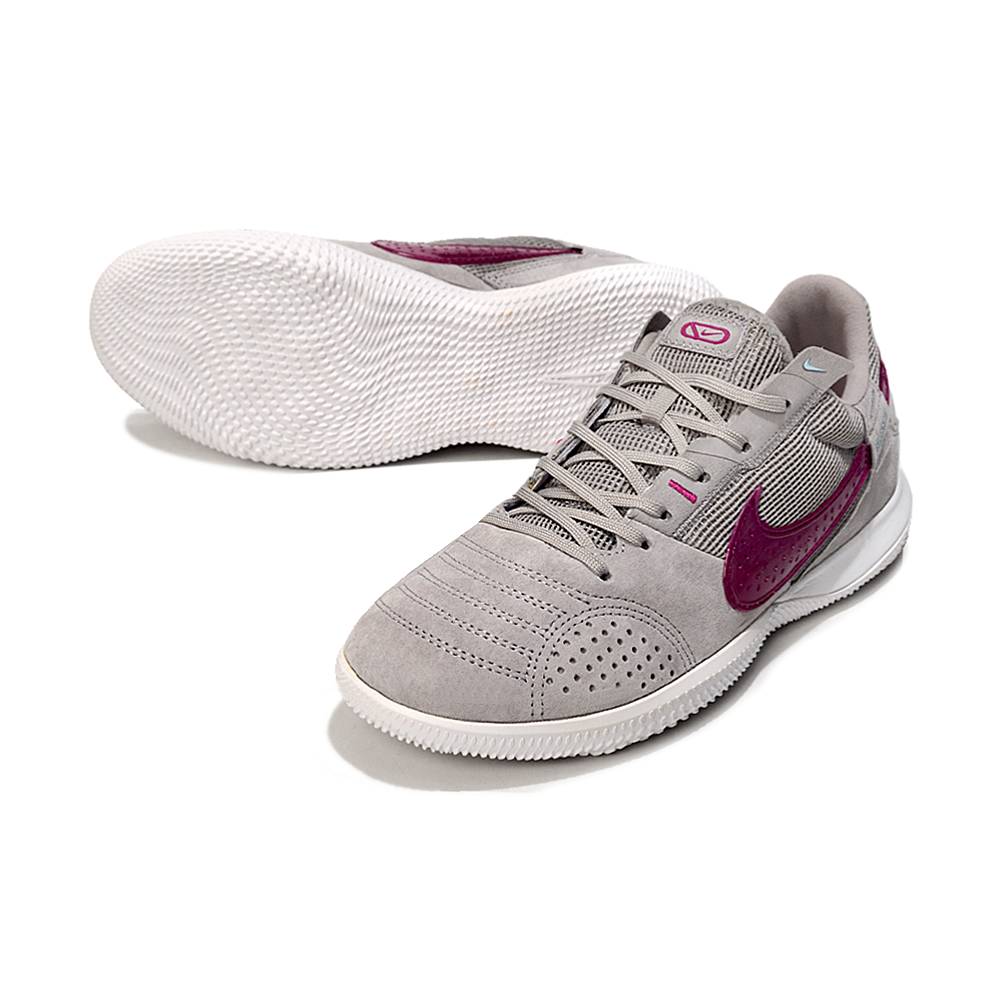 Chuteira Futsal Nike StreetGato IC Cinza e Roxo