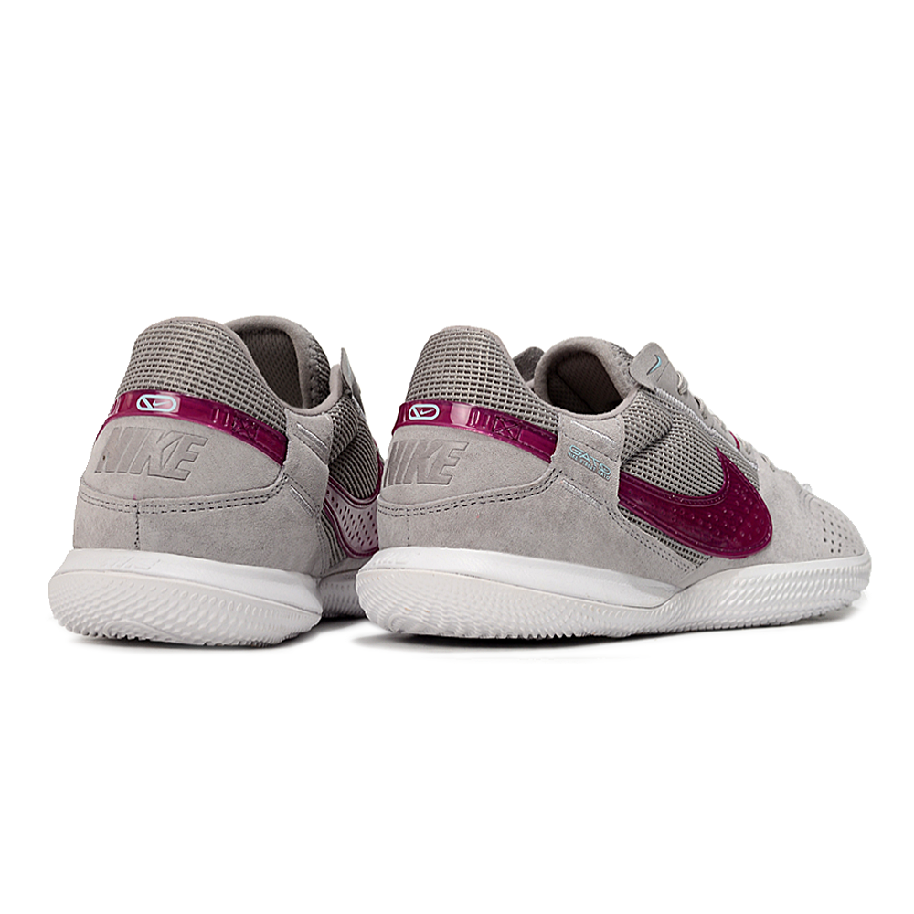Chuteira Futsal Nike StreetGato IC Cinza e Roxo